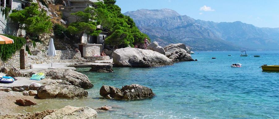Amazing View Over The Beach Omiš Eksteriør bilde